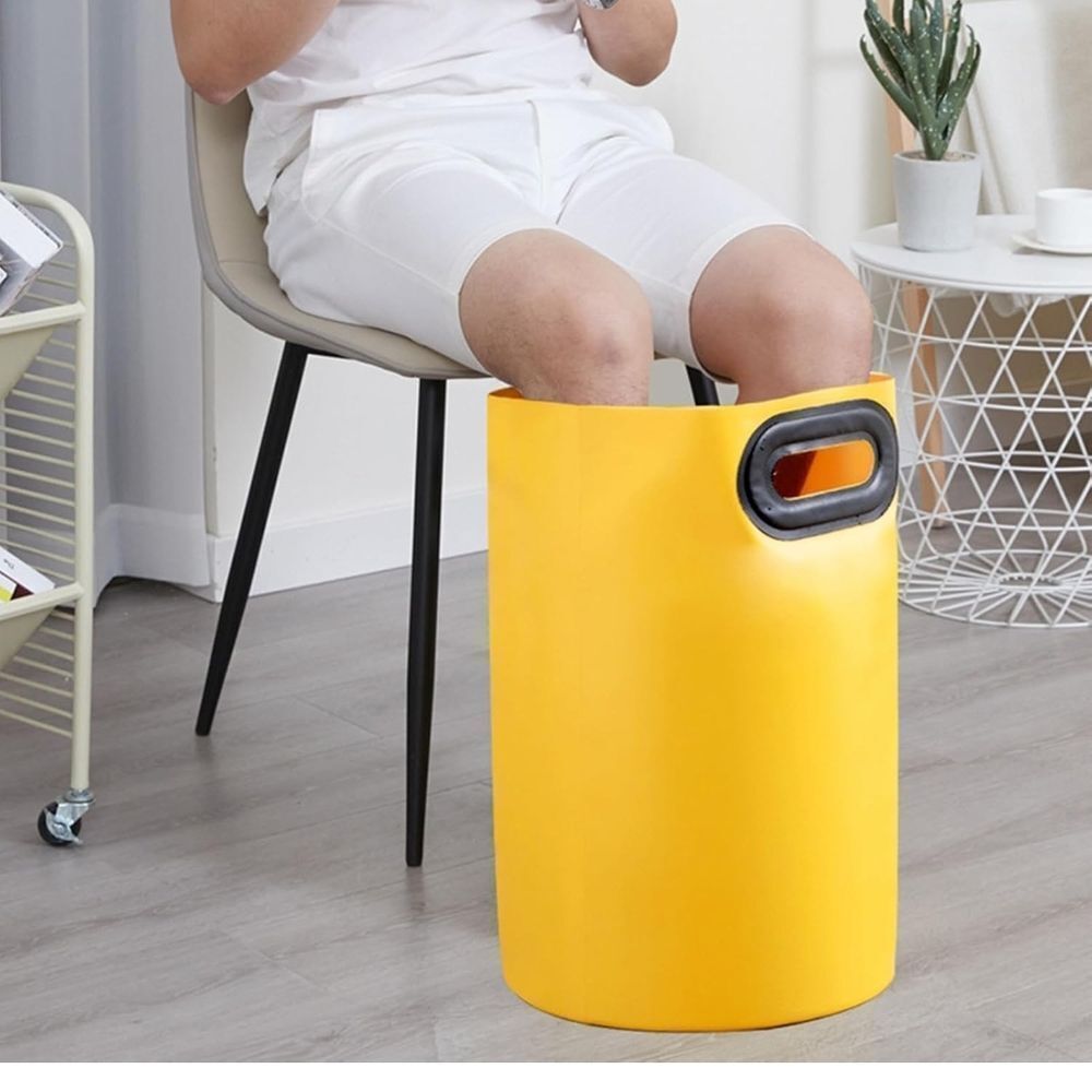 💛Portable Foot Bath Container Yellow